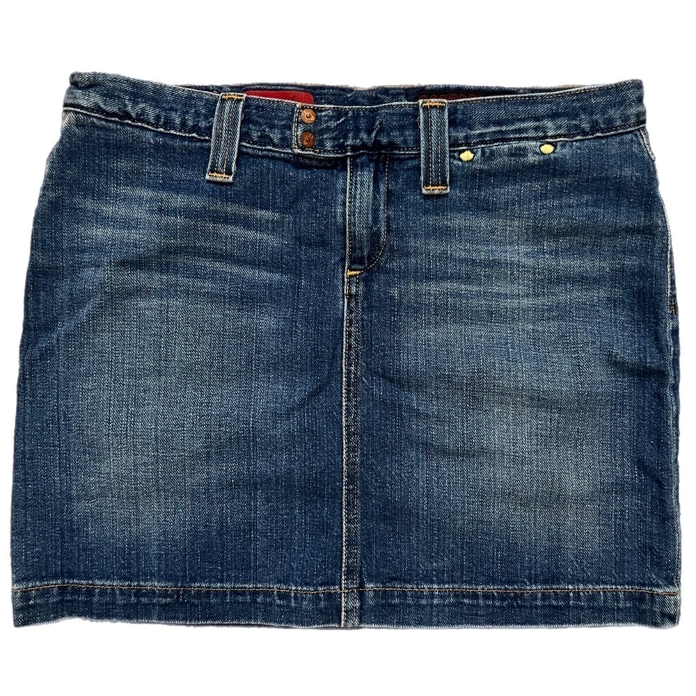 AG Adrian Goldschmied Straight Denim Mini Skirt Size 26